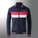 tommy hilfiger veste hiver zip 1675 bleu